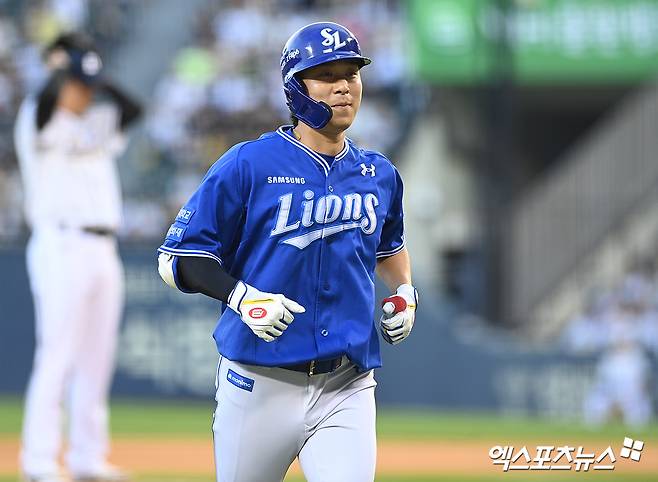 '육성성수 입단→KS까지' 안주형, 삼성 팬들에 작별 인사…