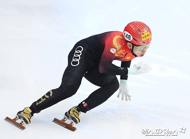 '대한민국 전멸인데…' 中 귀화 린샤오쥔 돌아왔다! 男 500m 부활의 은메달→올시즌 월드투어 첫 입상