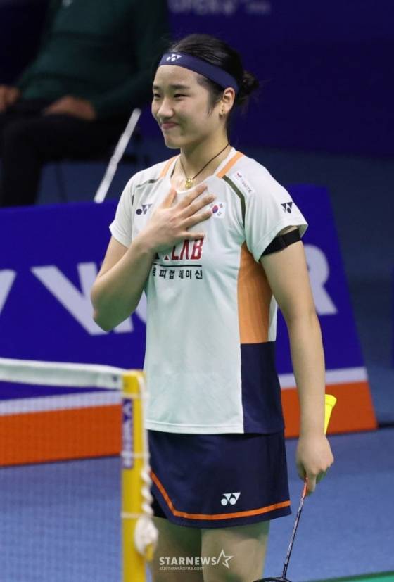 '기네스북 코앞' 안세영, 생애 최고 대기록 도전... '상대전적 3전 3승' 세계 7위와 운명의 '결승 맞대결'