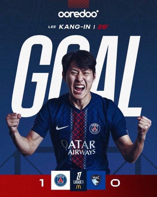 '이강인 진짜 미쳤다... PSG 에이스' 유럽 현지 극찬, '또' 토트넘전 득점포 기대→UCL 선발 확실시