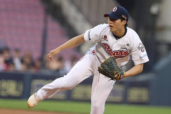 KIA, 1년차 영건 홍민규 FA 보상선수 선택…“향후 선발투수로 성장 기대” [공식발표]