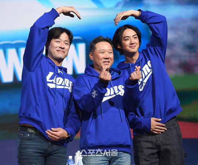 구자욱, FA 강민호에 강한 러브콜 “빨리 계약했으면…어디 가지 말고 오래오래 같이 야구해요” [SS시선집중]