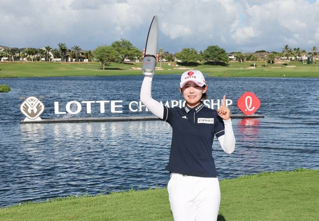 LPGA 가서도 분유는 계속! '2년 연속 인기상' 황유민