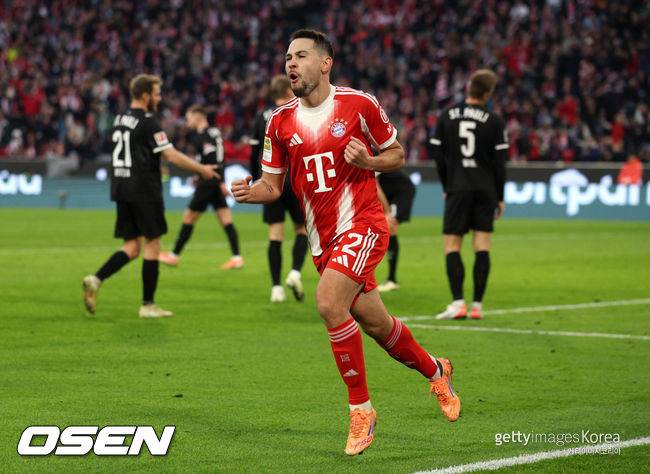 0-1→3-1 '김민재 77분' 바이에른, 장크트파울리에 짜릿한 역전승...12경기서 11승 '독주'