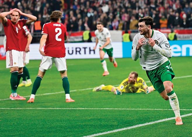 헝가리, 경기 종료 직전 결승골 먹고 40년 월드컵 본선 진출 꿈 날려