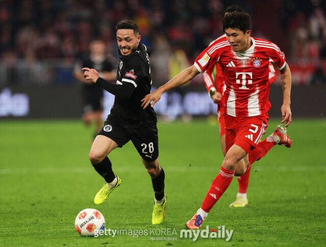 '김민재 드리블 돌파 허용 0회-패스 108회'…바이에른 뮌헨, 분데스리가 무패 질주