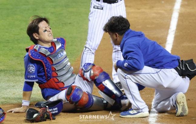 '내년 FA 최대어' 원태인, 삼성에 '강민호 잔류' 강력 요청