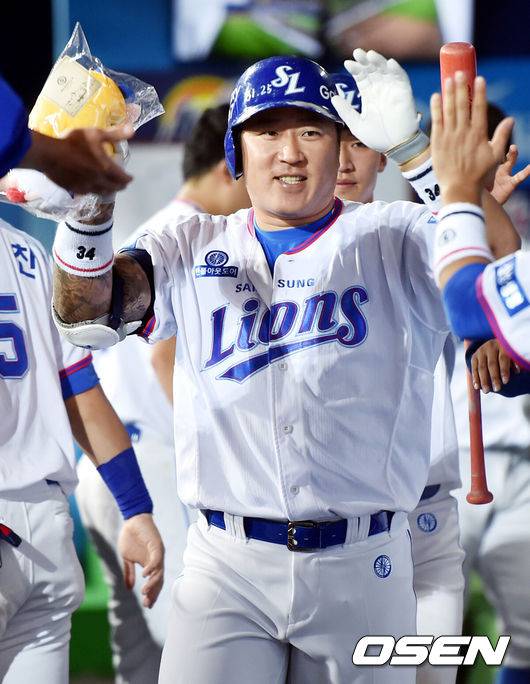 '퉁어게인' 삼성, 최형우와 2년 최대 총액 26억 원 계약...