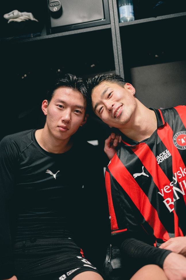 ‘미트윌란 한국인 듀오’ 날았다···조규성, 시즌 5호골 ‘이한범 2호 AS’ 컵대회 8강 1차전 5-1 완승