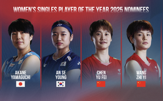 안세영, 야마구치에 밀려 탈락?…BWF '올해의 선수 후보' 오피셜 공식발표→