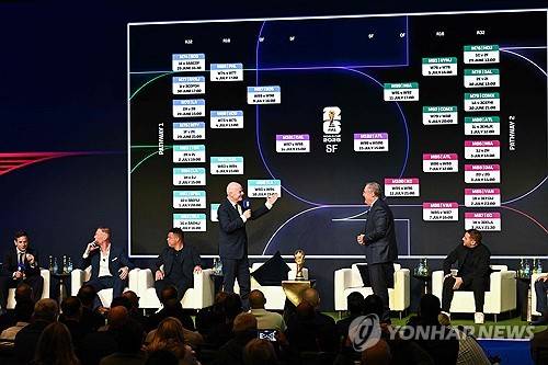 한국, 월드컵 금요일 11시-금요일 10시-목요일 11시 가진다