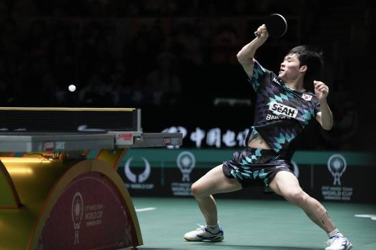 '이럴 수가' 한국 1-11 독일, 마지막 게임 허무했다…韓 탁구, 혼성단체 월드컵 동메달결정전 7-8 분패→3년 연속 입상 무산