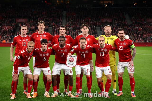 '북중미월드컵 1차전 유력 후보' 덴마크