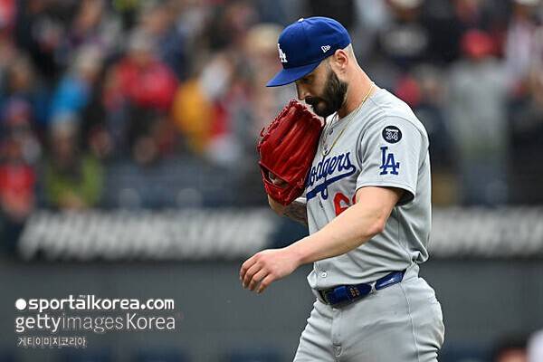 '충격' 다저스 1058억 먹튀 마무리, 부상 숨기고 마운드 올랐나…