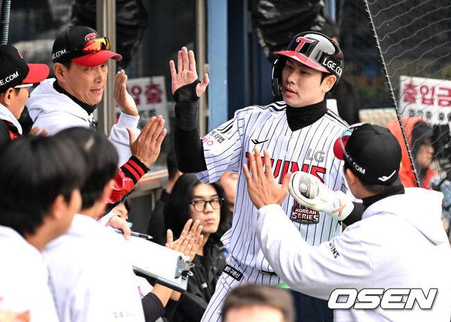 홍창기-박동원, 비FA 다년 계약…차명석 단장, 얼마를 줘야 할까