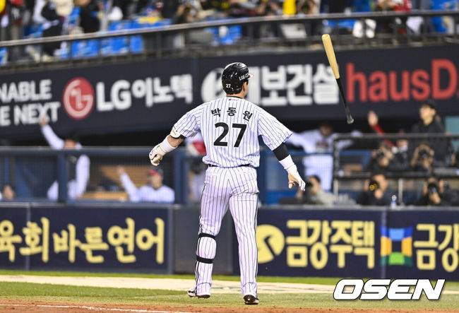 홍창기-박동원, 비FA 다년 계약…차명석 단장, 얼마를 줘야 할까