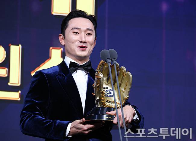 디아즈, 1루수 만장일치 GG 실패…2루수 신민재·3루수 송성문·유격수 김주원 수상