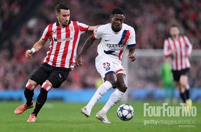 [ucl.review] ‘이강인 충격 0분’ 끝까지 외면하더니…빈공 시달린 PSG, 빌바오전 0-0 무승부