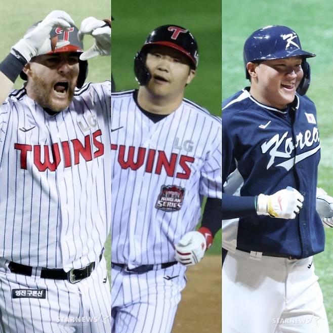 '2연패 도전' LG 타선, 최형우 더해진 삼성 못지 않다! '박해민→홍창기→신민재' 국대급 더블 테이블세터 있어 든든