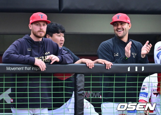 KIA 우승 에이스 잡았기에 158km 외인도 동행인가...25 원투펀치 재가동 가능성 UP, 관건은 이닝이다