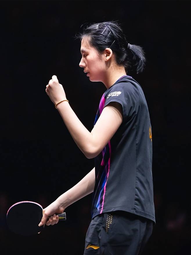 한국 상대 45전 45승이라니…주천희, 中 '세계 2위' 왕만위 벽 못 넘었다→WTT 파이널스 8강서 고배