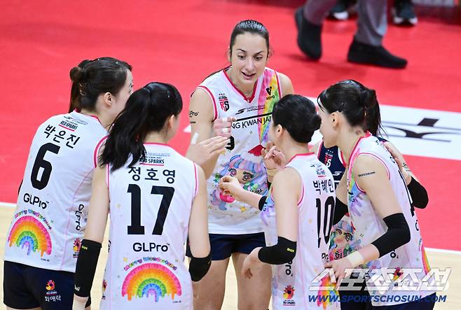 '김연경 수제자' 다음주 오는데 4연패 끊고 반등 준비. 꼴찌지만 희망봤다. 고희진 감독