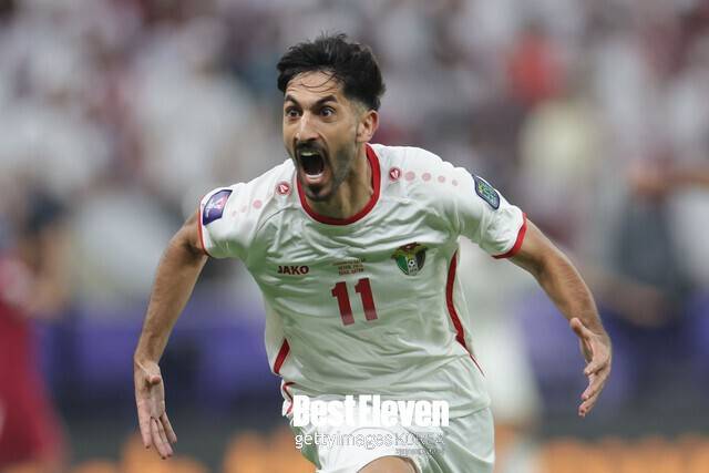 한국 축구 난타했던 '요르단 킬러', 북중미 월드컵 출전 불발 위기… 알 나이마트, 전방 십자 인대 파열