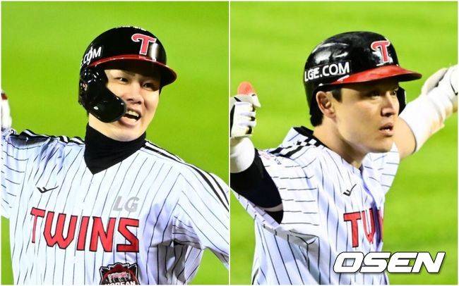 “다년 계약 제안했다” LG, 홍창기-박동원 ‘100억-80억’ 얼마에 잡을 수 있나