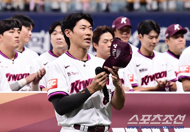 '송성문 몸값 폭등 조짐' 120억 전액 보장 계약 무효되나, 이번주 결판난다