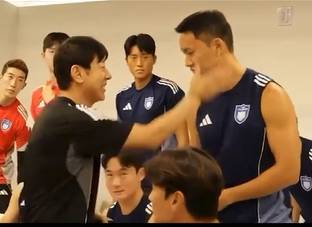 '신태용 전 감독이 정승현 뺨 때리는 영상' 결국 공개됐다...축구팬 반응은