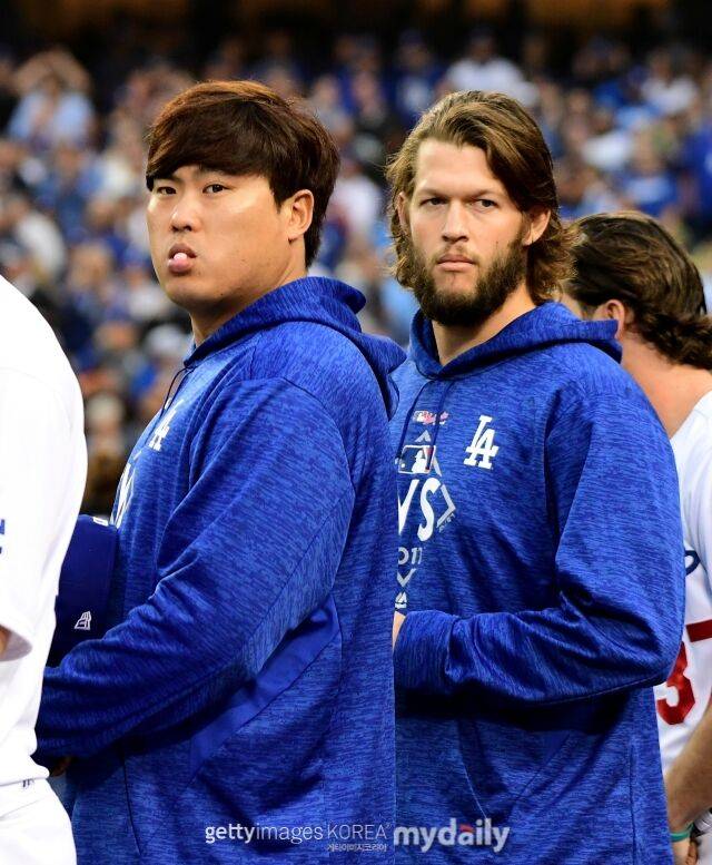 “커쇼·그레인키·뷸러·류현진·야마모토” 커쇼 시대 다저스 선발투수 올스타…외야 백업에 푸이그 등장