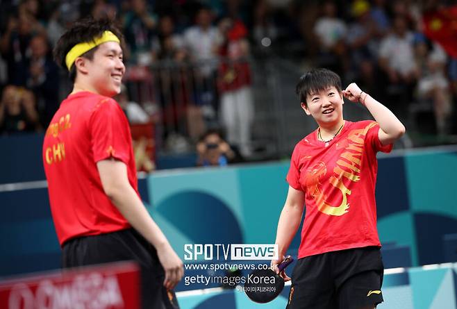 임종훈-신유빈 우승에 배 아팠나...中 매체