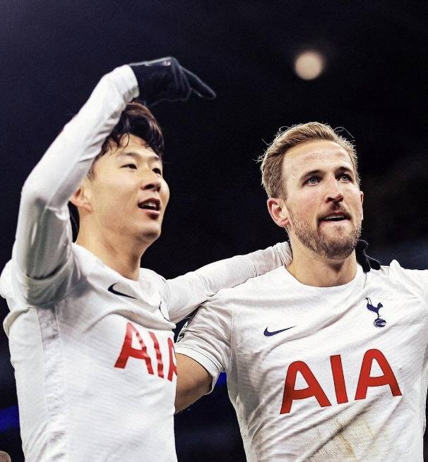 손흥민+케인 우정 영원하다...