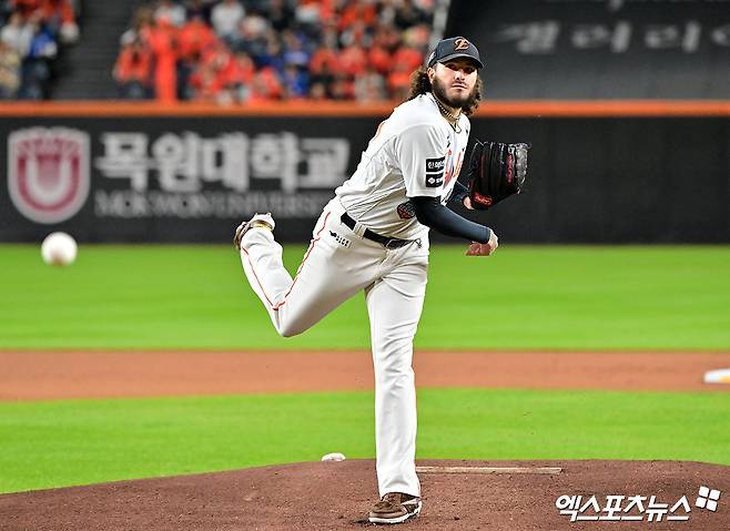 '443억 사나이' 폰세, KS 준우승 한 맺혔나?…ML 가자마자