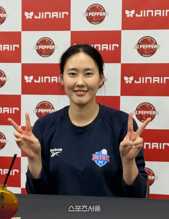 없으면 어쩔 뻔…세터 약점 지우고 폭풍 도약, 기업은행 상승세 이끄는 박은서 “아직 나에게 점수 줄 수 없어”[SS현장]