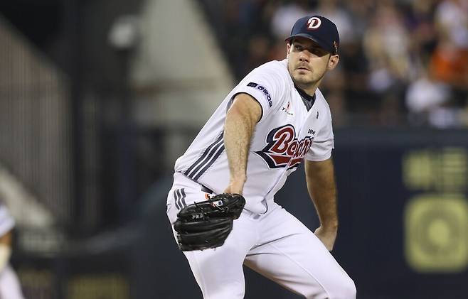 두산, 마침내 'ML 역수출' 플렉센 100만 달러에 컴백…잭로그와 110만 달러 재계약