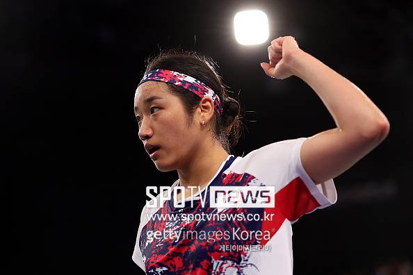 죽음의 조? 안세영을 만난 게 '죽음'이었다...'파죽지세' 안세영, 日 세계 랭킹 9위 2-0 완벽 제압→11관왕 보인다