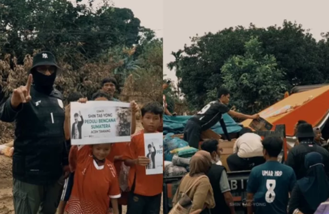‘선수 폭행 논란’ 신태용 감독, 인도네시아 재난 지원 화제…“신태용은 수마트라 재난에 연대했다”