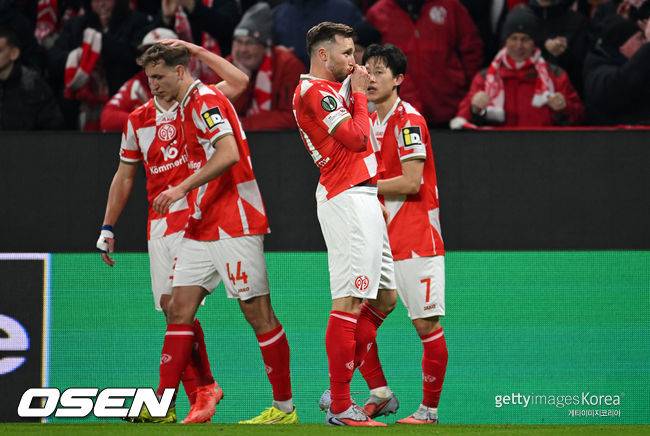 '이재성 1도움+PK 유도' 이재성, UECL 무대서 팀 2-0 승리 견인...마인츠 구단 역사상 첫 유럽대항전 토너먼트 진출