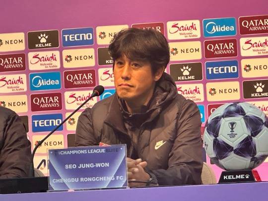 '5년 만의 결별' 서정원, 청두 떠난다...전북·울산·수원 등 K리그 복귀 가능성