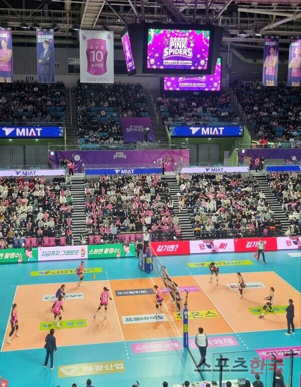 '김연경 기운 여전하네'... '3위 탈환' 흥국생명-'8연패' 페퍼저축은행 희비 갈려