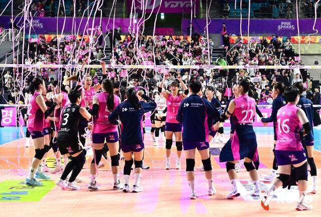 '이럴 수가' 미국 폭격기에 38점 헌납했는데, 흥국생명 어떻게 이겼나…감독