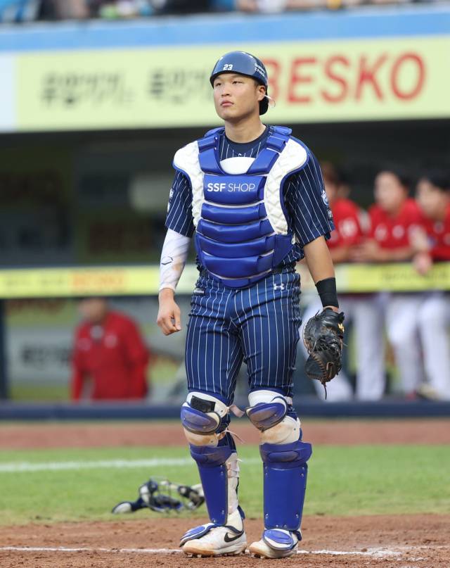 '고비 넘어야 보이는 길' 삼성 라이온즈 백업 포수 김재성, 이병헌의 도전