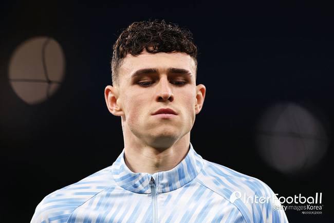 잉글랜드 최고의 선수가 어쩌다… '1년간 1000억 폭락' 포든, PL 선수 중 가장 큰 가치 하락 '불명예'