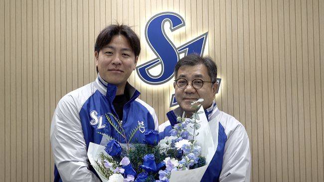 드디어 오피셜 떴다! 삼성, 강민호와 2년 더 함께...최대 총액 20억 원 [속보]