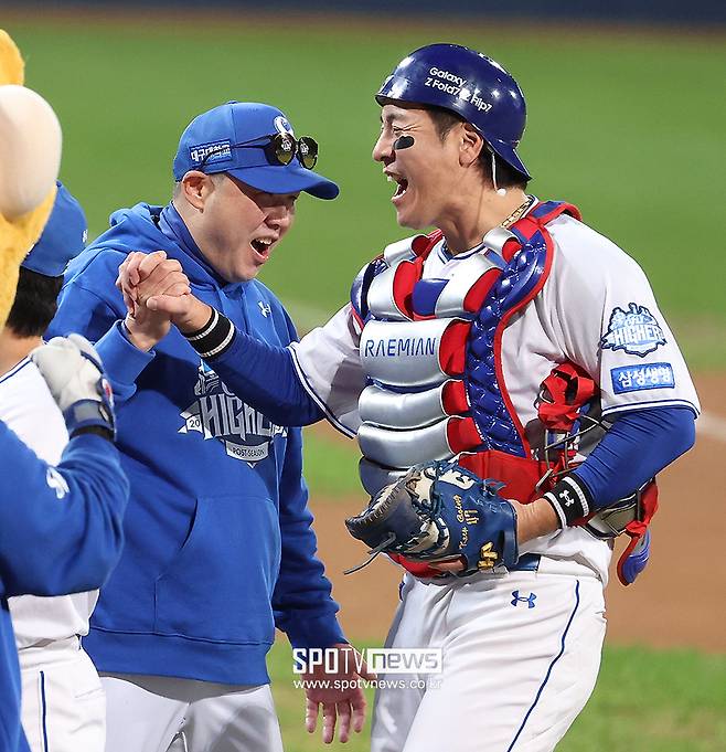 '롯데 14년' 강민호는 어떻게 '삼성맨'이 매달리는 선배가 됐나, 비결은 바로…