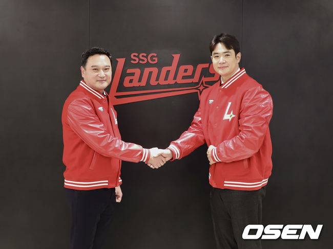 교체도 고민했는데, 7억 삭감 재계약…SSG 타격왕 절치부심 준비, 22억 홈런왕과 공존 어쩌나