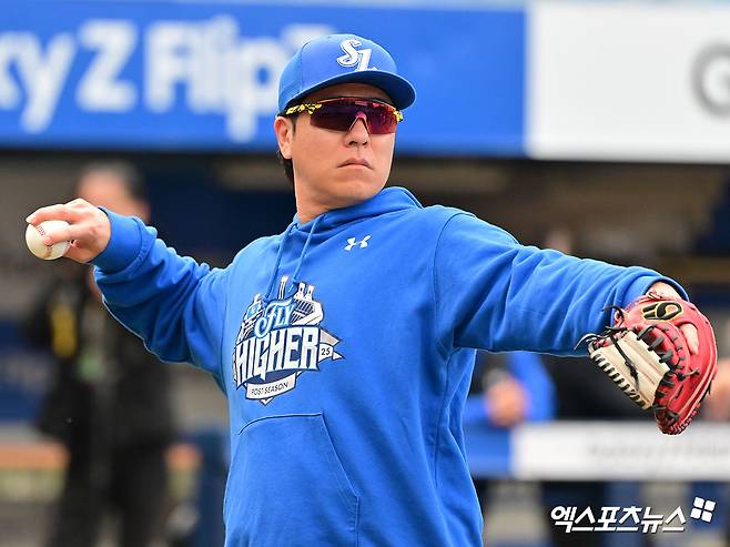 강민호 계약에 디아즈+부인 깜짝 등장!…한글로