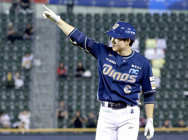 최대 8년 계약 체결 후 3시즌 연속 3할…NC 박민우, 효자 FA 타이틀로 향한다