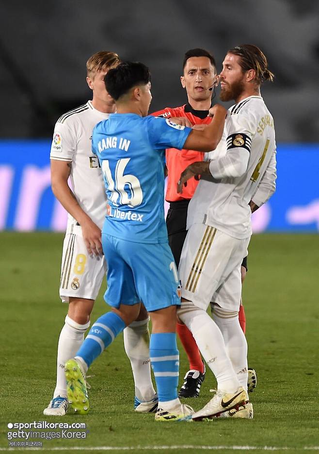 '퍽퍽퍽' 이강인에게 다리 걷어차인 '라장군' 라모스, LEE와 불편한 재회 이뤄지나...